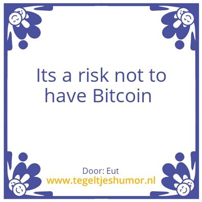 Tegeltje: Btc