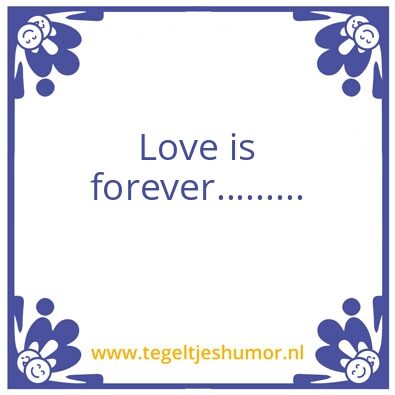Tegeltje: My desteny