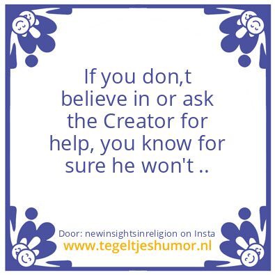 Tegeltje: If you don,t ..