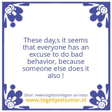 Tegeltje: Now You Know