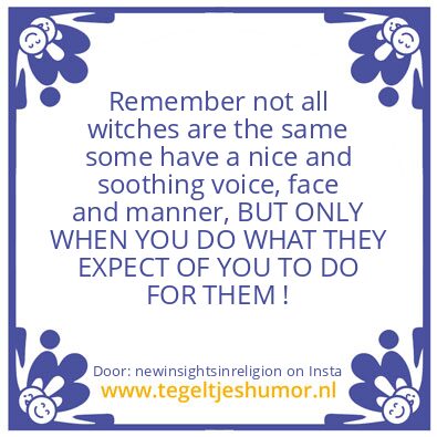 Tegeltje: Have you ever noticed ?