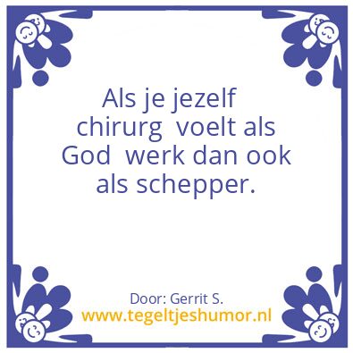 Tegeltje: Ik ben Gerrit.