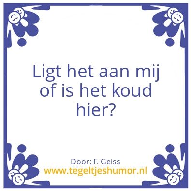 Tegeltje: .