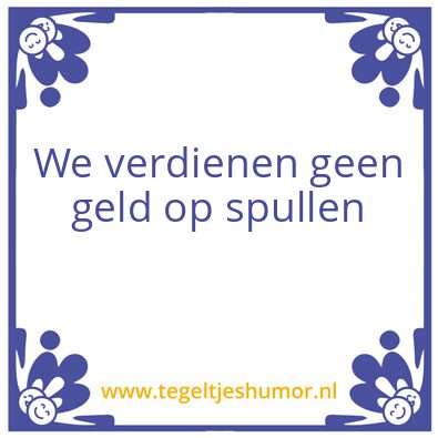 Tegeltje: /