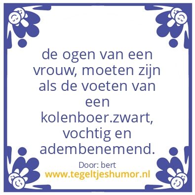 Tegeltje: kolenboer