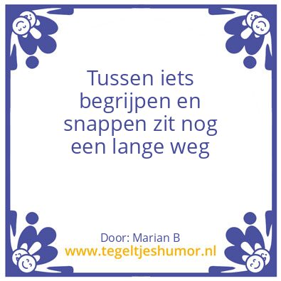 Tegeltje: Marian Borg