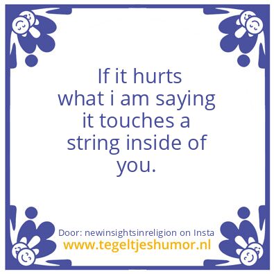 Tegeltje: If Negative Is Your Narrative