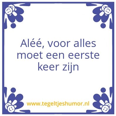 Tegeltje: Belg