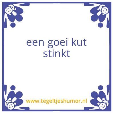 Tegeltje: Test