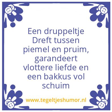 Tegeltje: vwc