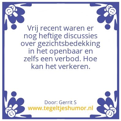 Tegeltje: Ik ben Gerrit