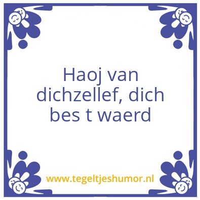 Tegeltje: Tegel