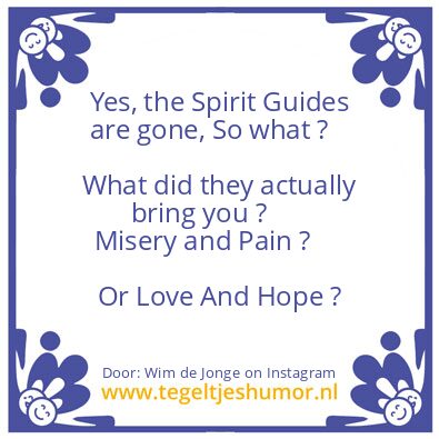 Tegeltje: Spirit Guides !