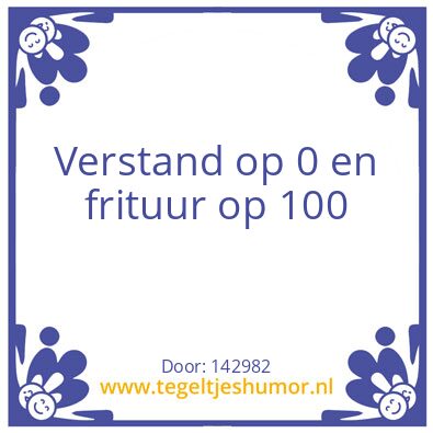 Tegeltje: Gastvrijheid