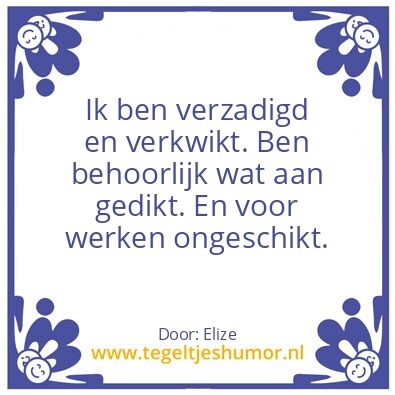 Tegeltje: Herinnering aan oma