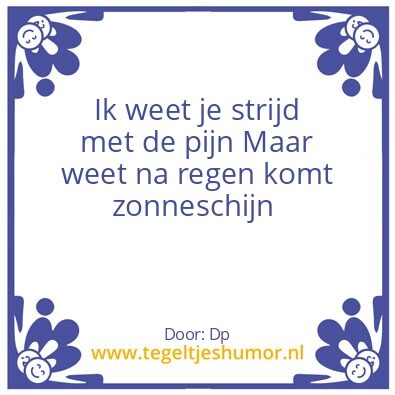 Tegeltje: in de wolken