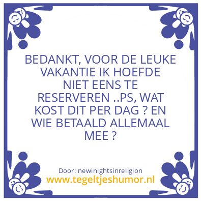 Tegeltje: Living in the moment