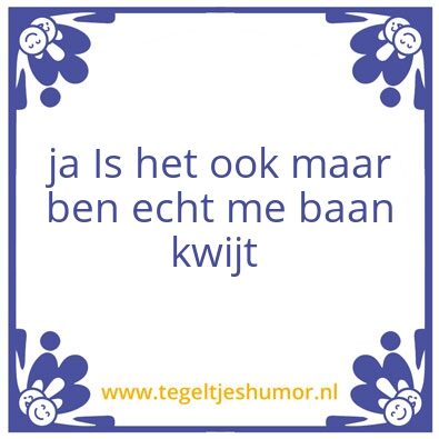 Tegeltje: Liede is