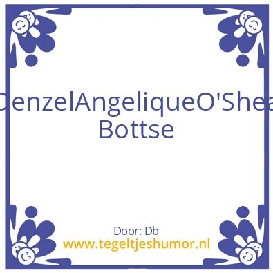 Tegeltje: Fam