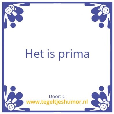 Tegeltje: C