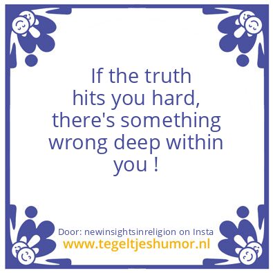 Tegeltje: Think about it :