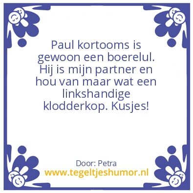 Tegeltje: Petra’s spreuken