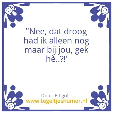 Tegeltje: Kant
