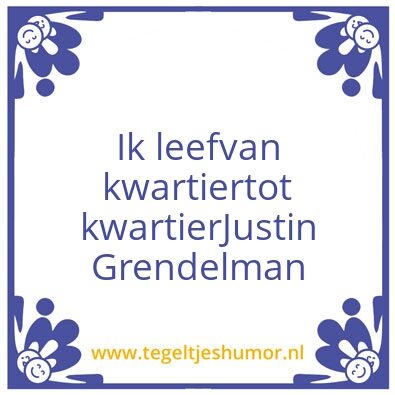 Tegeltje: Jja