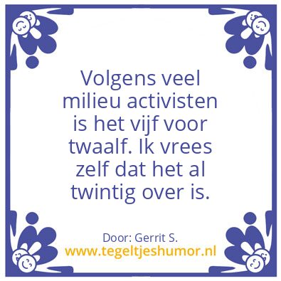 Tegeltje: Ik ben Gerrit.