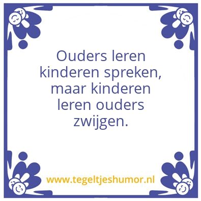 Tegeltje: wijsheid