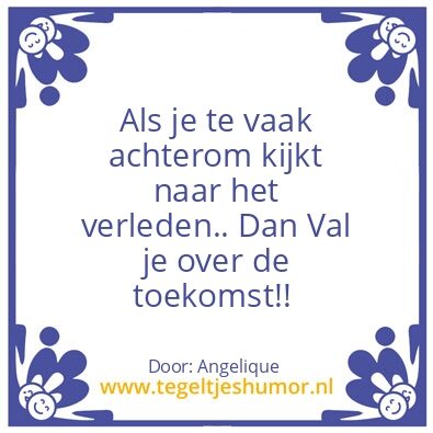 Tegeltje: Toekomst