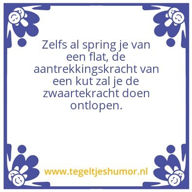 Tegeltje: De kracht
