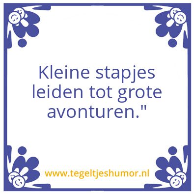 Tegeltje: Man o Man