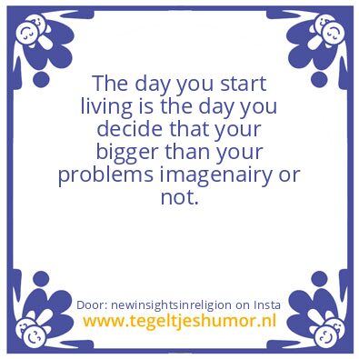 Tegeltje: I feel so miserable !