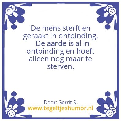 Tegeltje: Ik ben Gerrit.