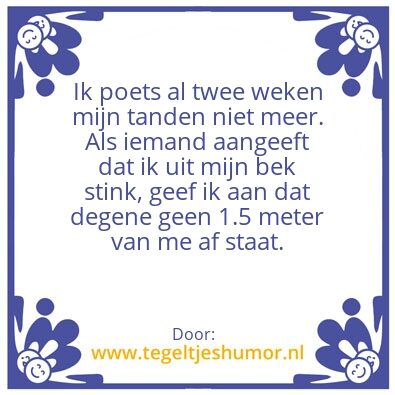 Tegeltje: Tegeltje