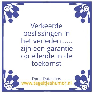 Tegeltje: DataLions