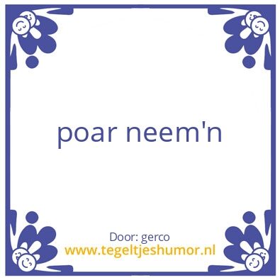 Tegeltje: bier