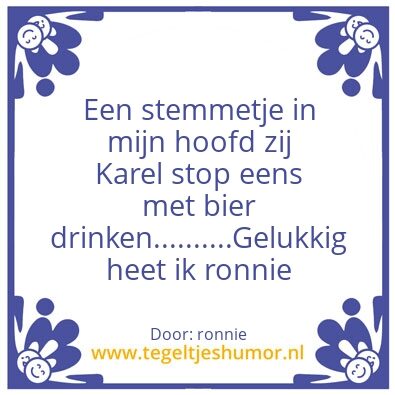 Tegeltje: gelukkig