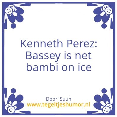 Tegeltje: Suuh