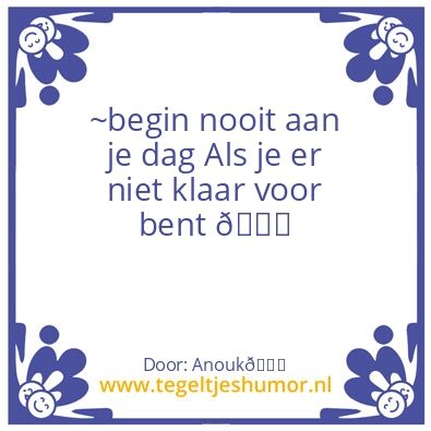 Tegeltje: zondag ðŸ˜ðŸ’ž