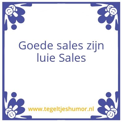 Tegeltje: lui