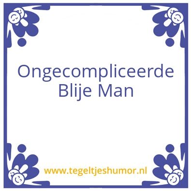 Tegeltje: Joost