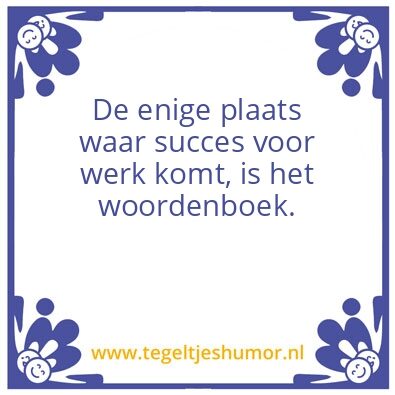 Tegeltje: Woordenboek