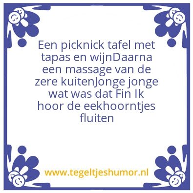 Tegeltje: Wijn