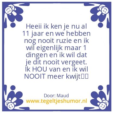 Tegeltje: Lizi