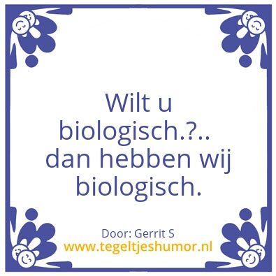 Tegeltje: Ik ben Gerrit