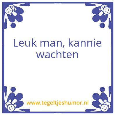 Tegeltje: Henk