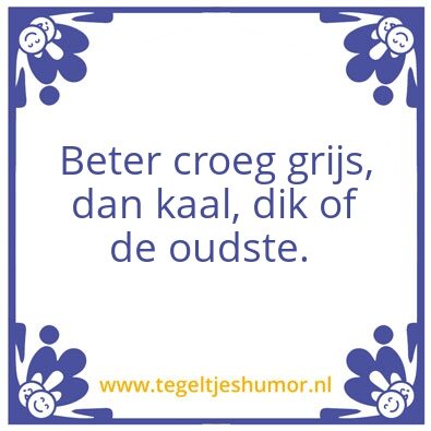 Tegeltje: Test