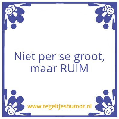 Tegeltje: swss